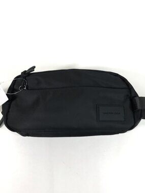 NEW Gaston Luga Dash Toiletry Bag Size 2.03 L Black Vegan Nylon Travel Dopp Kit